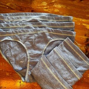 Hanes Heather Blue Cotton Blend Apparel